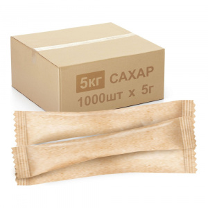 Сахар порционный Крафт ( Белый )  ( кор. 1000шт.)  — купить в Махачкале