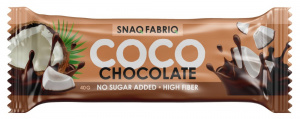Батончик COCO Шоколад  SNAQ FABRIQ 40гр. (1уп.*30шт.) — купить в Махачкале