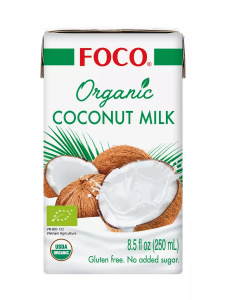 Молоко Кокосовое "FOCO" 250мл. Tetra Pak   — купить в Махачкале