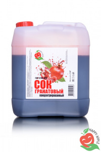 Концентрированный сок Гранатовый  HAPPY APLE ( канистра 5л.)  — купить в Махачкале