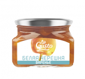 Варенье Te Gusto  Белая Черешня  (430гр)  — купить в Махачкале