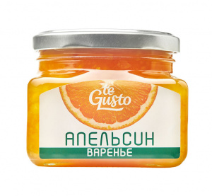 Варенье Te Gusto  Апельсин  (430гр)  — купить в Махачкале